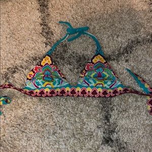 Victoria’s Secret patterned bathing suit top!